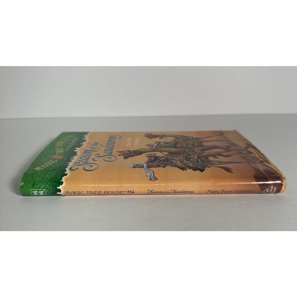 Season of the Sandstorms (Magic Tree House #34) - Hardcover - 1st Edition 2005 - Picture 3 of 10